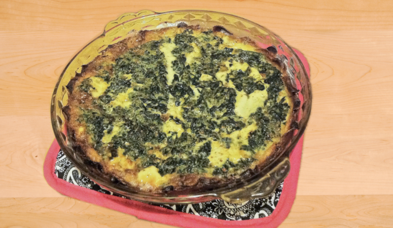 Gluten-Free Spinach Quiche